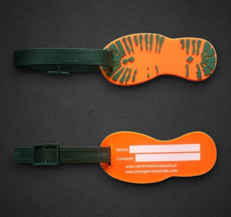 Etiqueta de viagem PVC soft Caminhos da Natureza